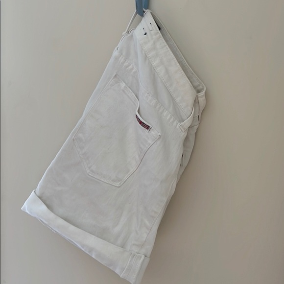 White Hudson Jean shorts - Picture 1 of 4